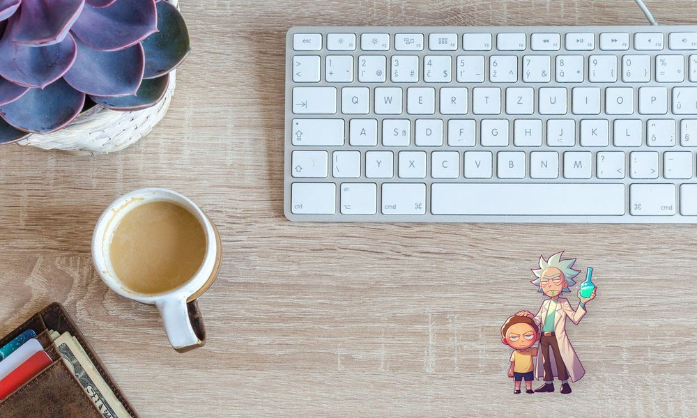 Rick and Morty Chibi Sticker