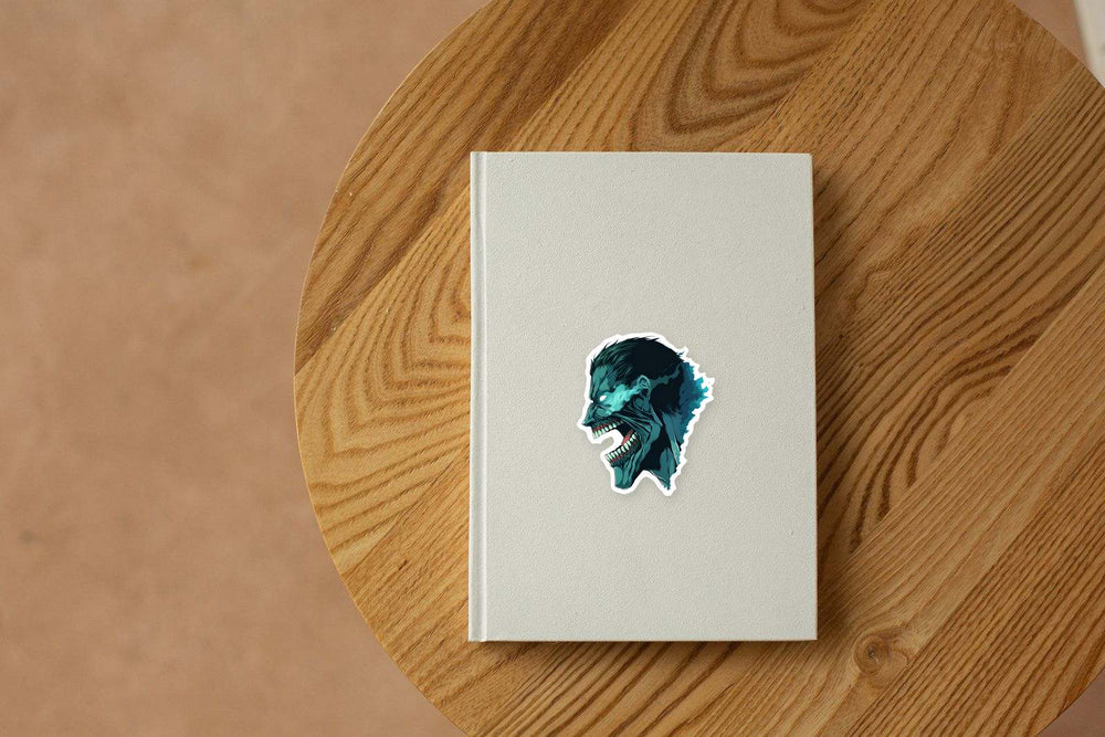 Aot Blue Titan Sticker