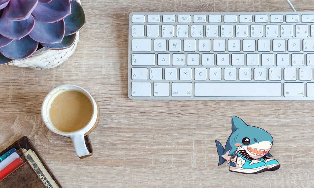 Cute Tralalero Tralala Brainrot Meme Sticker