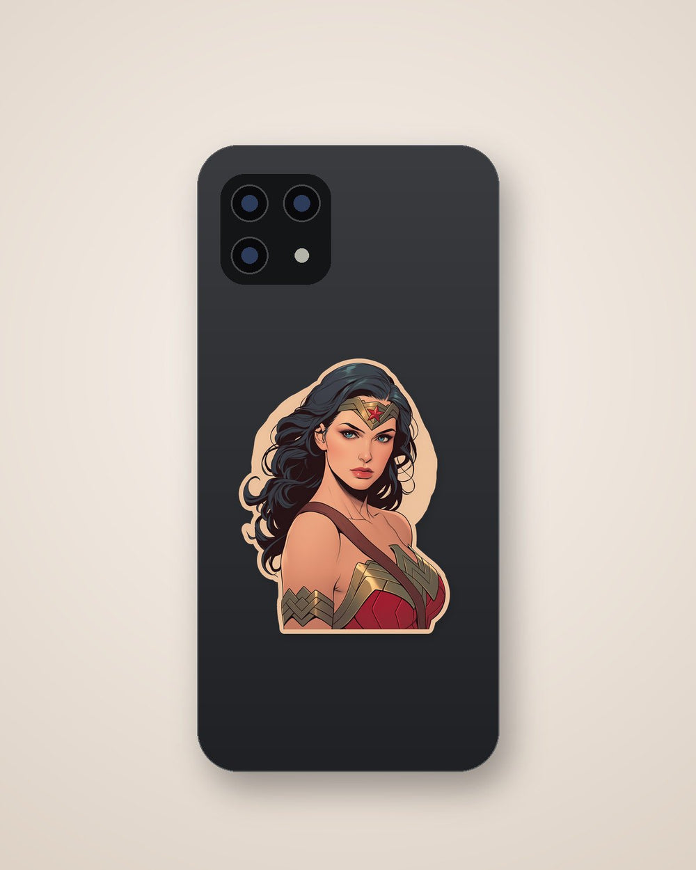 Wonder Woman Retro Comix Sticker