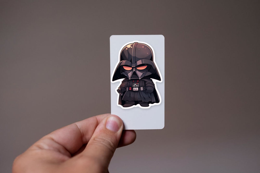 Cute Angry Darth Vader Sticker