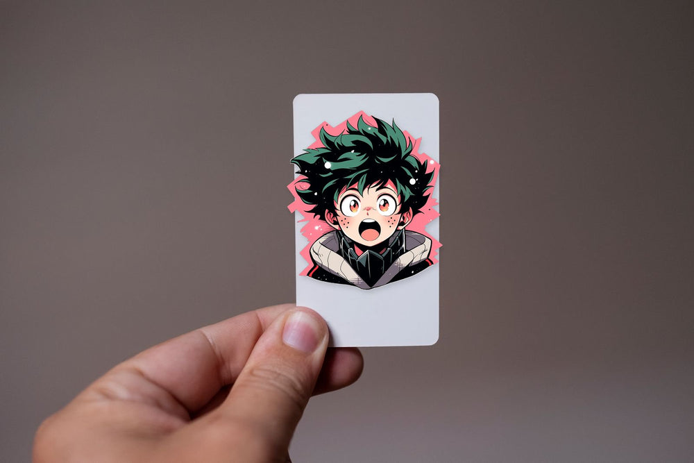 Mha Surprised Izuku Midoriya Sticker