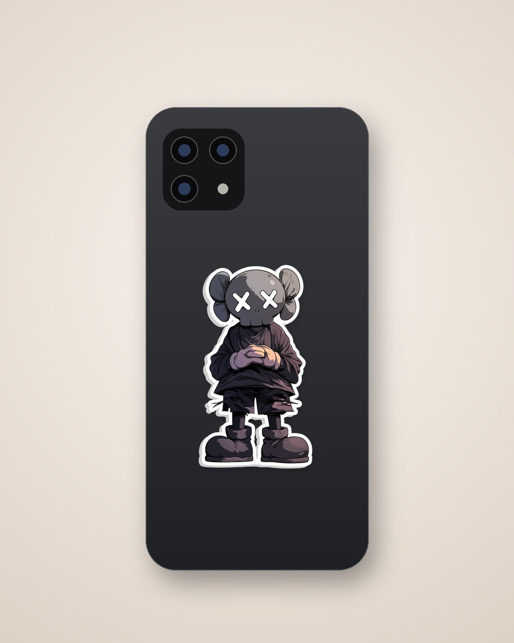 Kaws Original Character Standing Sticker