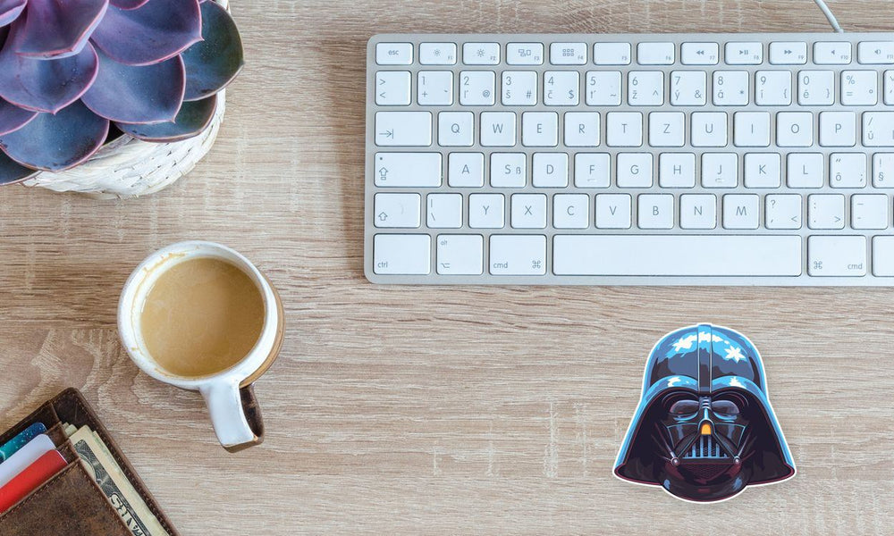 Darth Vader Sky Reflection Sticker
