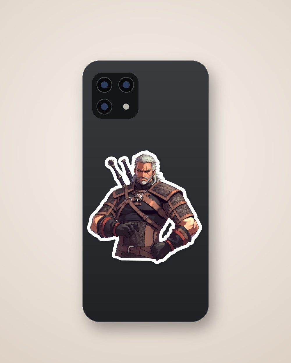 Geralt Witcher Armor Warrior Sticker