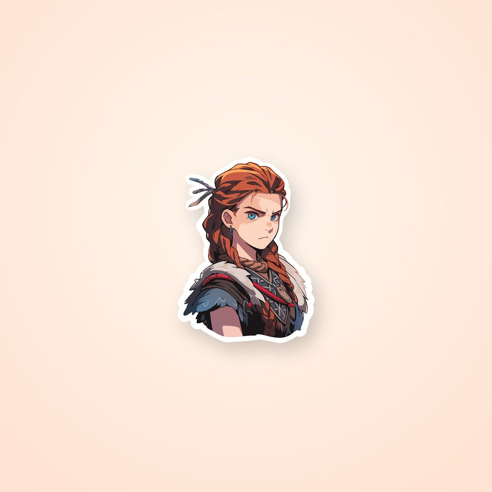 Horizon Zero Dawn Drawn Aloy Sticker