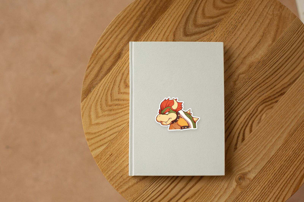 Chibi Bowser Super Mario Sticker