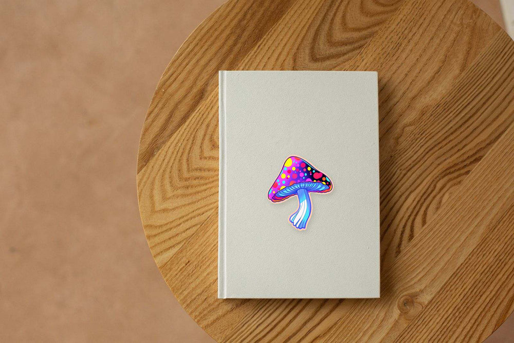 Trippy Mushroom Sticker