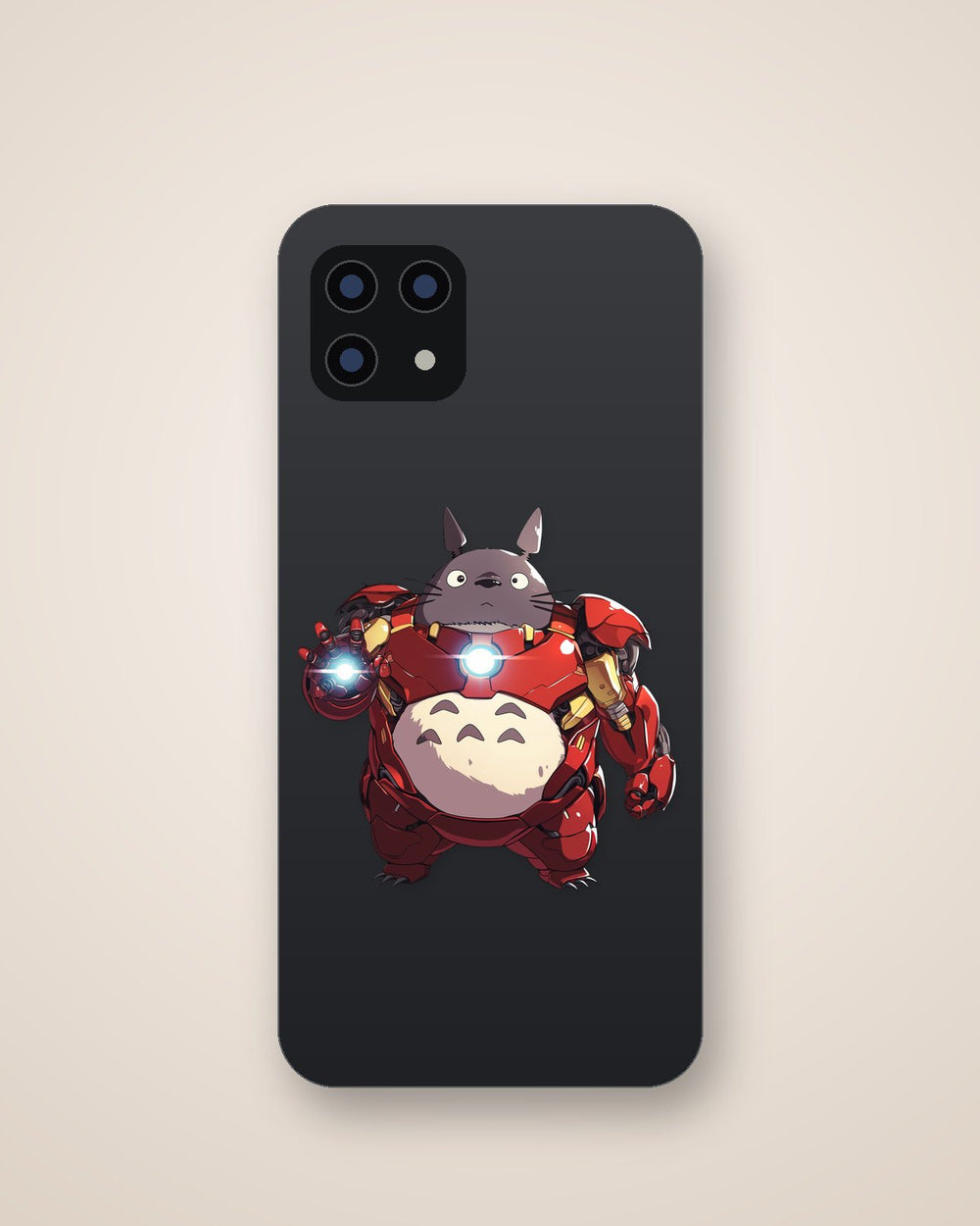 Totoro Iron Man Sticker
