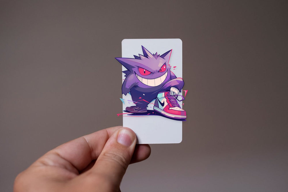 Gengar Nike Sneaker Left Sticker