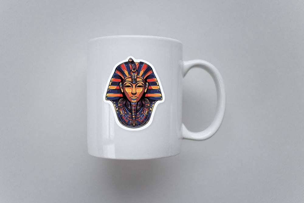 Egyptian Tutankhamun Mask Sticker