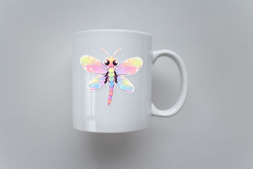 Cute Pastel Dragonfly Sticker