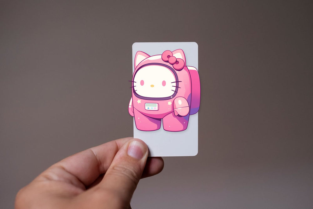 Hello Kitty Among Us Pink Clipart Sticker