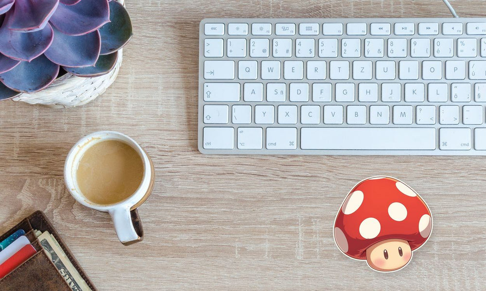 Super Mario Mushroom Sticker