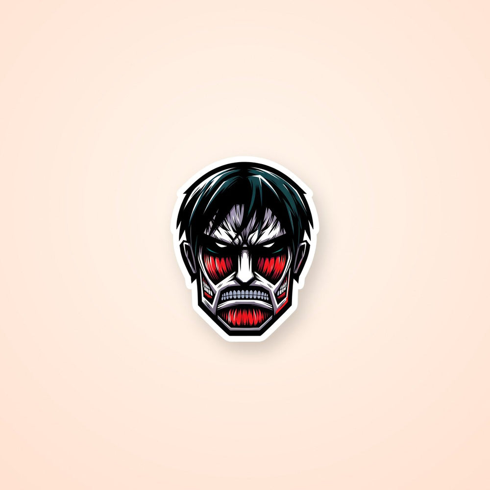 Titan Face Aot Sticker