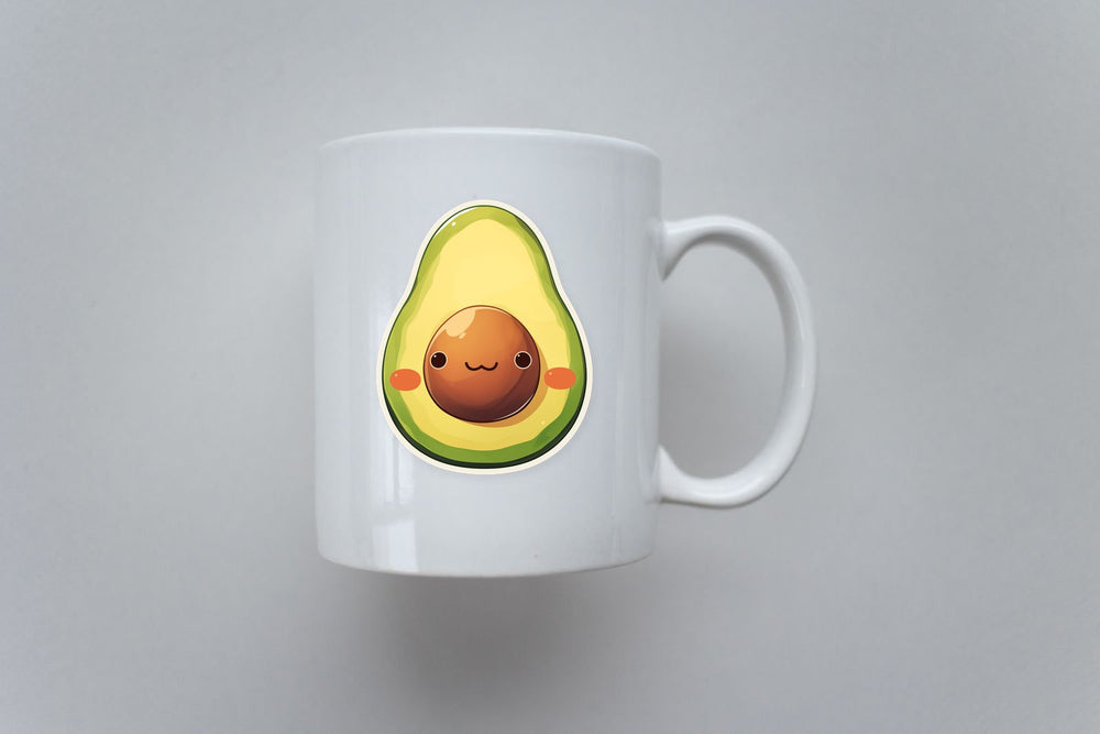 Cute Kawaii Avocado Sticker