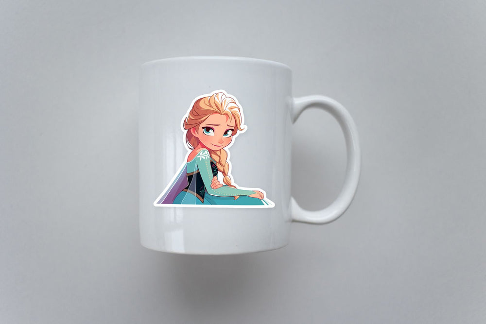 Frozen Elsa Gentle Smile Sticker