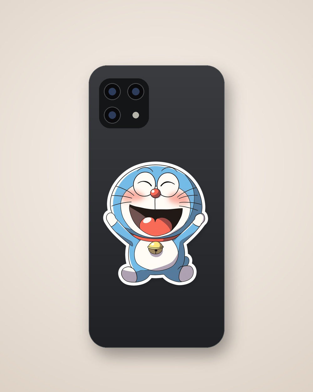 Happy Doraemon Sticker