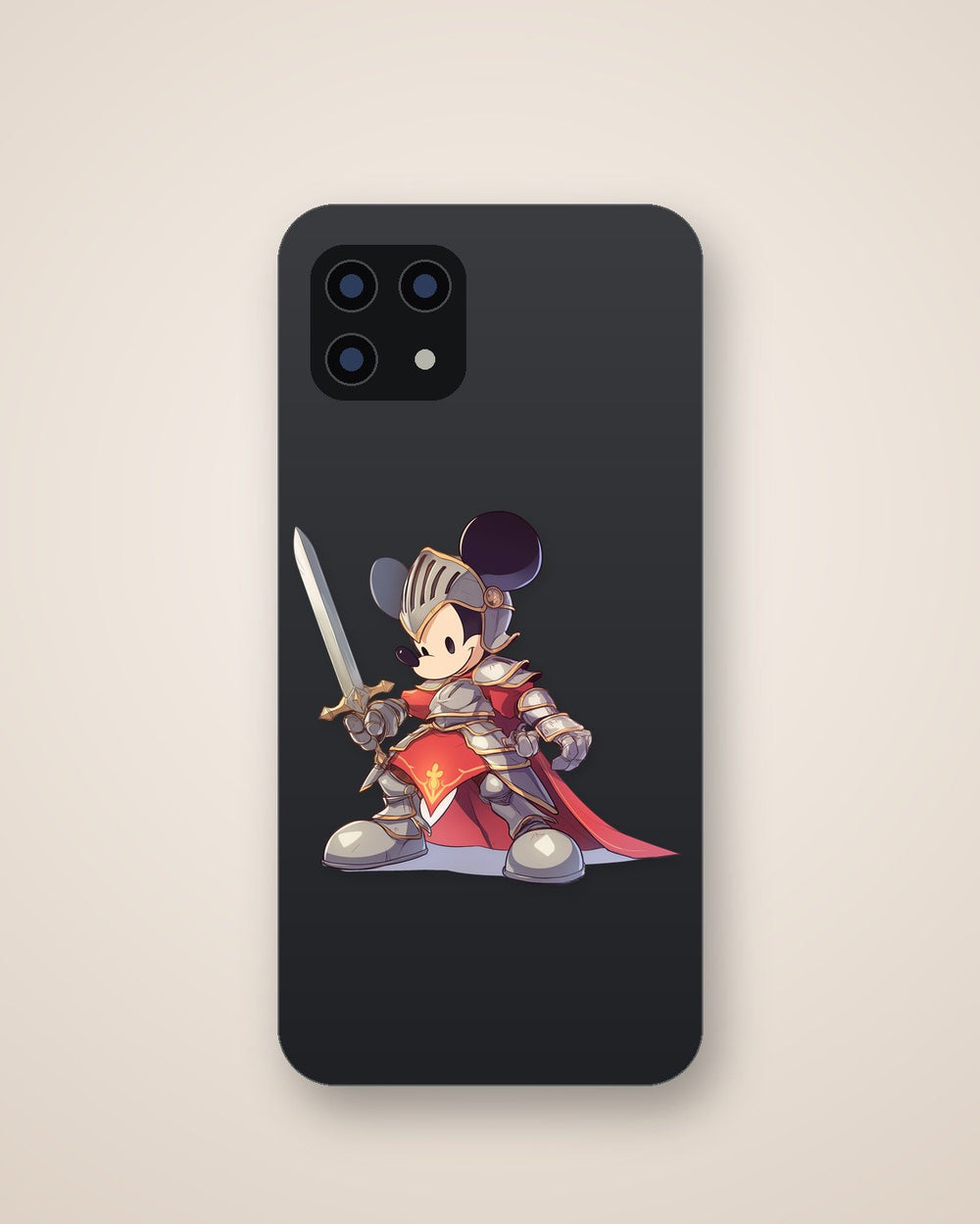 Mickey Mouse Knight Sword Sticker