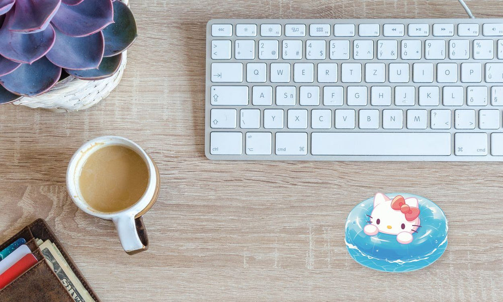 Hello Kitty Pool Float Blue Sticker