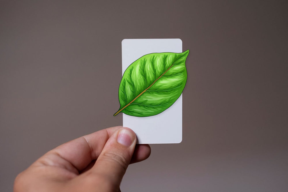 Green Leaf Sticker
