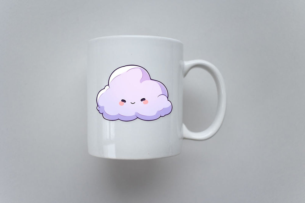 Cute Cloud Smiling Sticker
