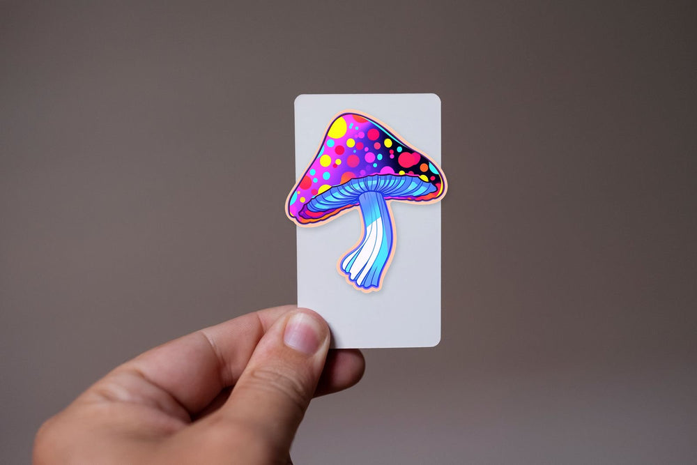 Trippy Mushroom Sticker