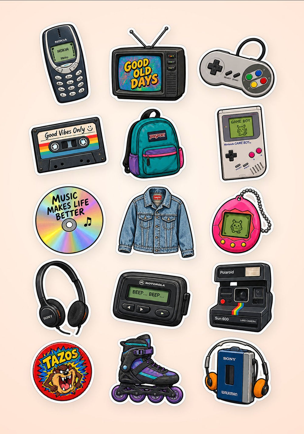 Daily Life & Adulting Sticker Pack 3