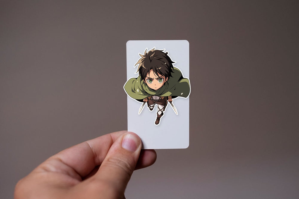 Attack on Titan Running Eren Yeager Sticker