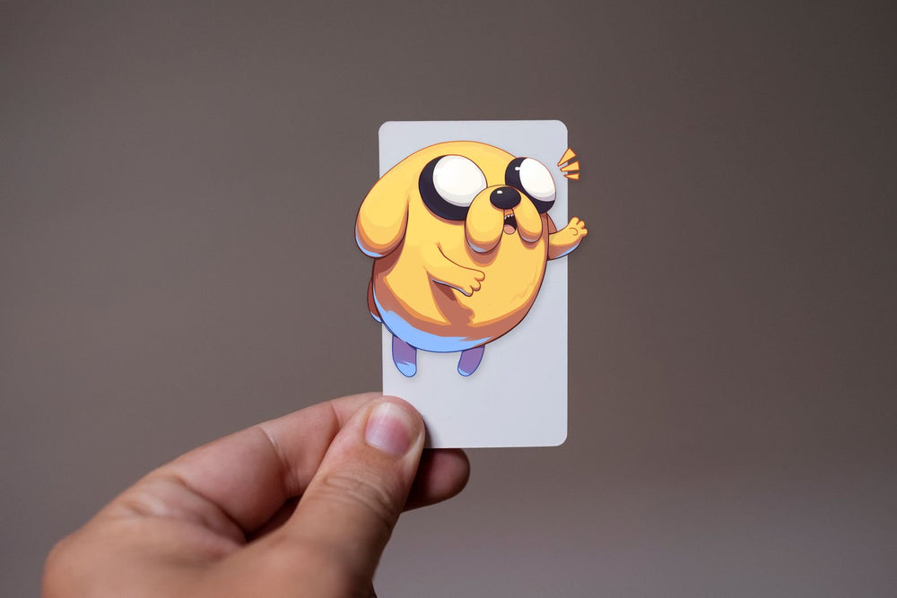 Jake the Dog Surprised Sticker