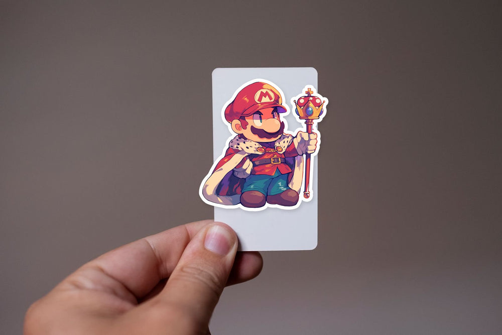 King Super Mario Royal Sticker
