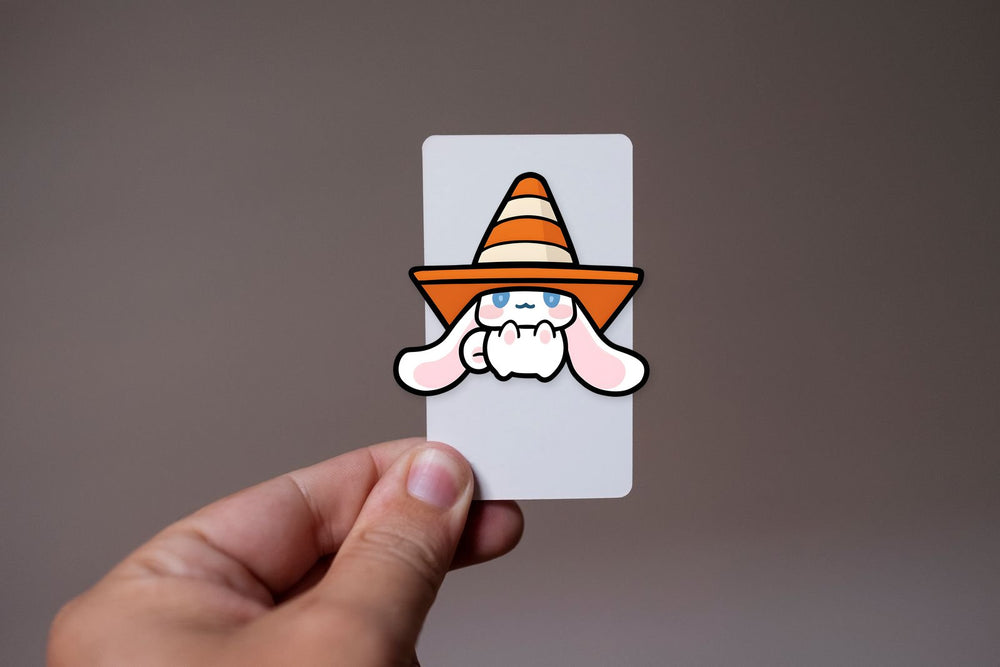 Sanrio Cinnamoroll Cone Hat Sticker