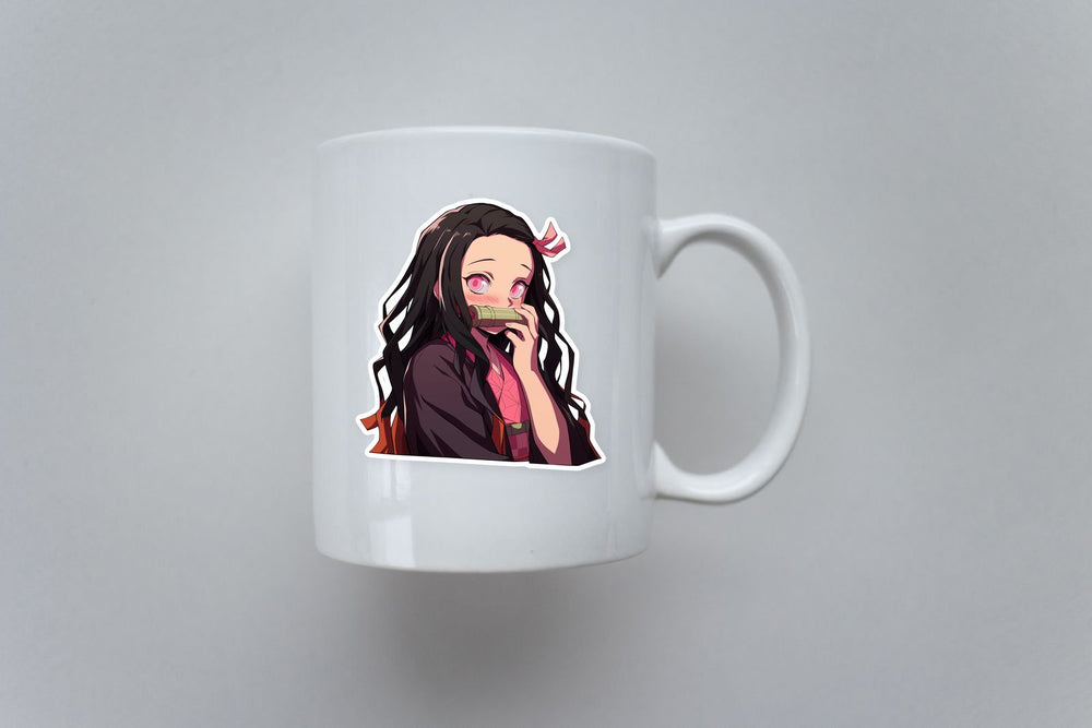 Nezuko Demon Slayer Cool Anime Sticker