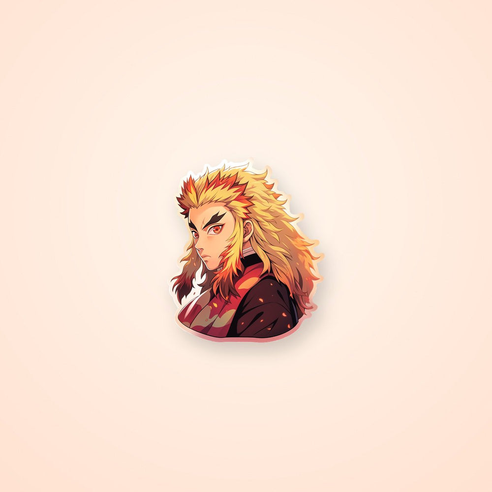 Demon Slayer Pensive Rengoku Sticker