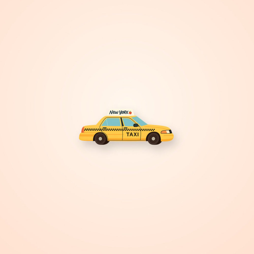 New York Yellow Taxi Sticker