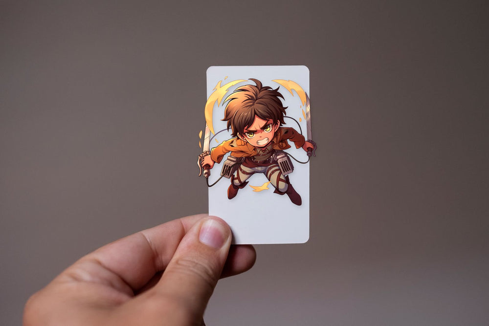 Eren Jaeger Attack Mode Sticker