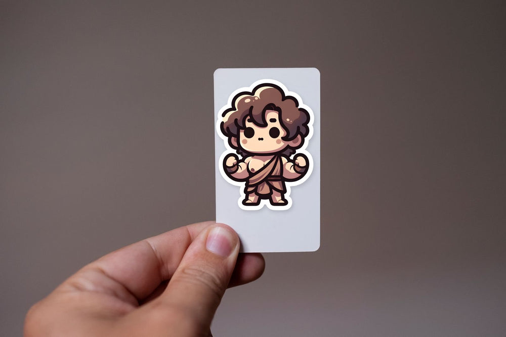 Cute Cartoon Hercules Sticker