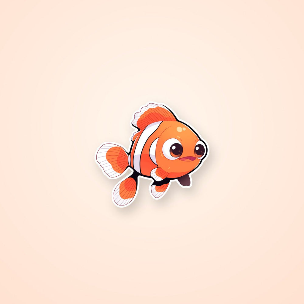 Cute Nemo Cartoon Sticker