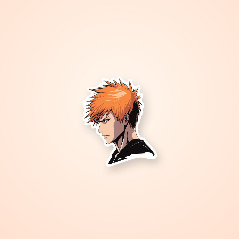 Bleach Ichigo Kurosaki Looks Away Sticker