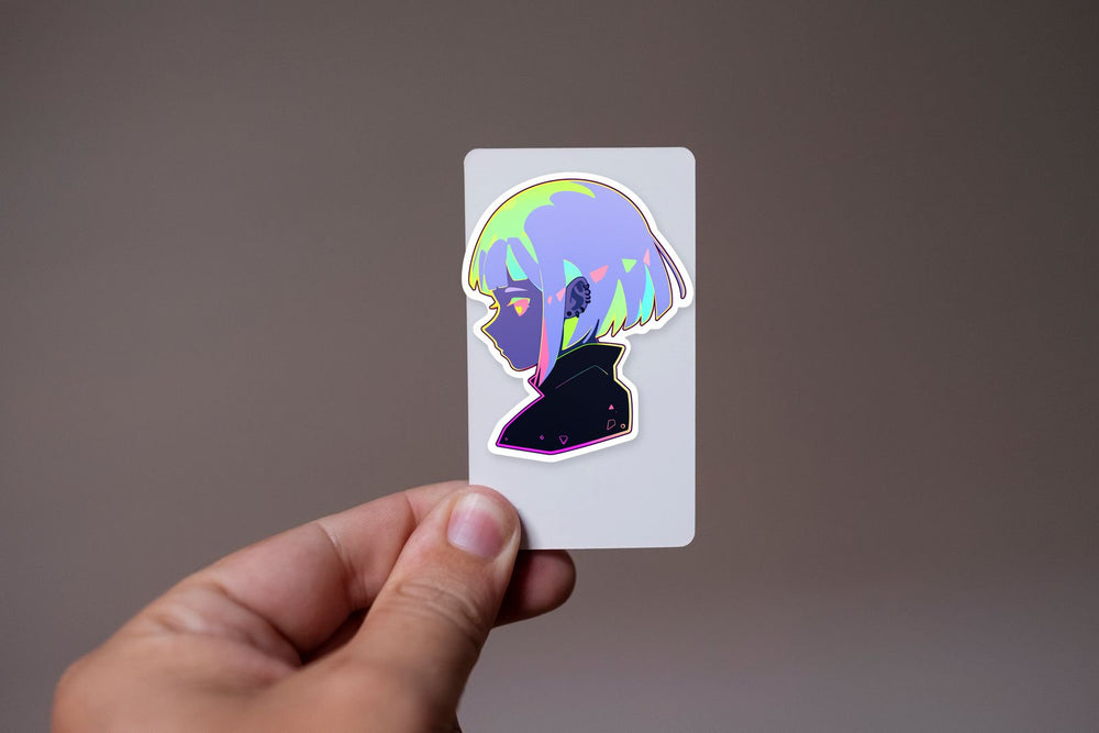 Cyberpunk Edgerunners Lucy Neon Sticker