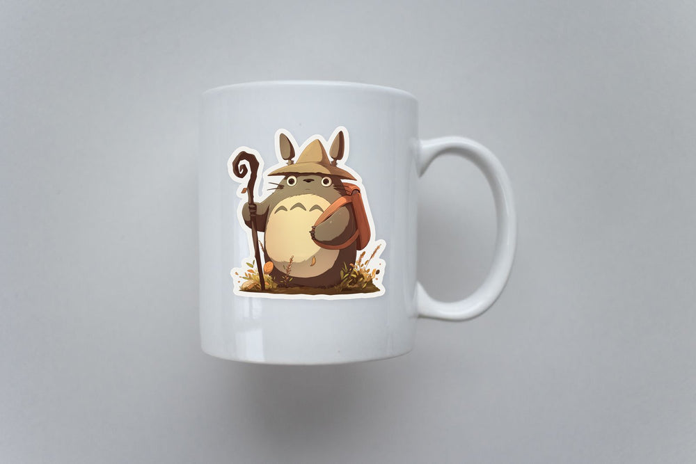 Totoro Autumn Wanderer Sticker