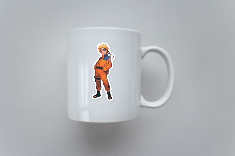 Naruto Uzumaki Expression Anime Sticker