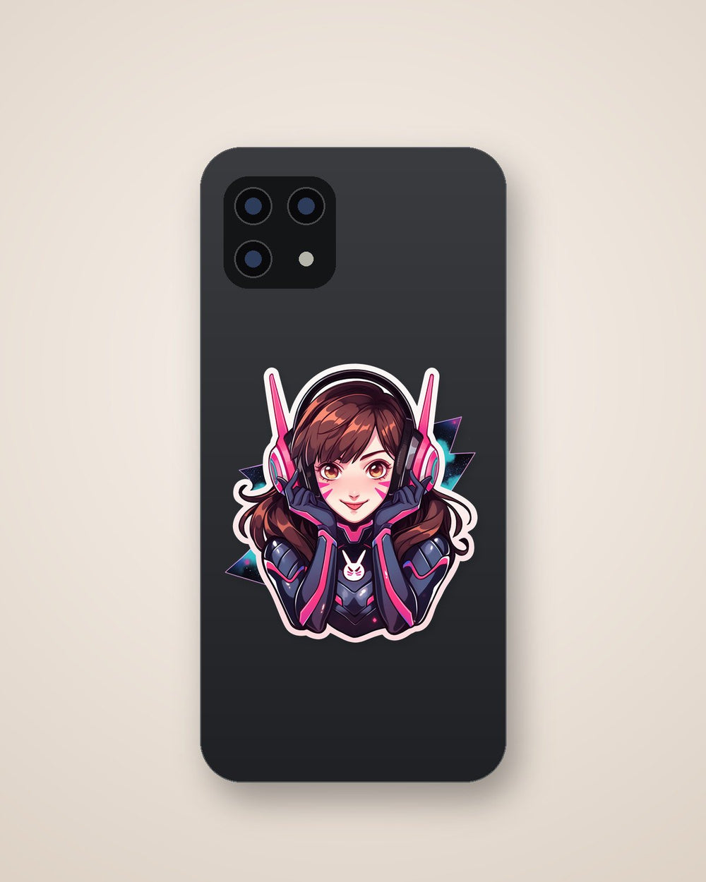 Overwatch D.Va Aesthetic Sticker