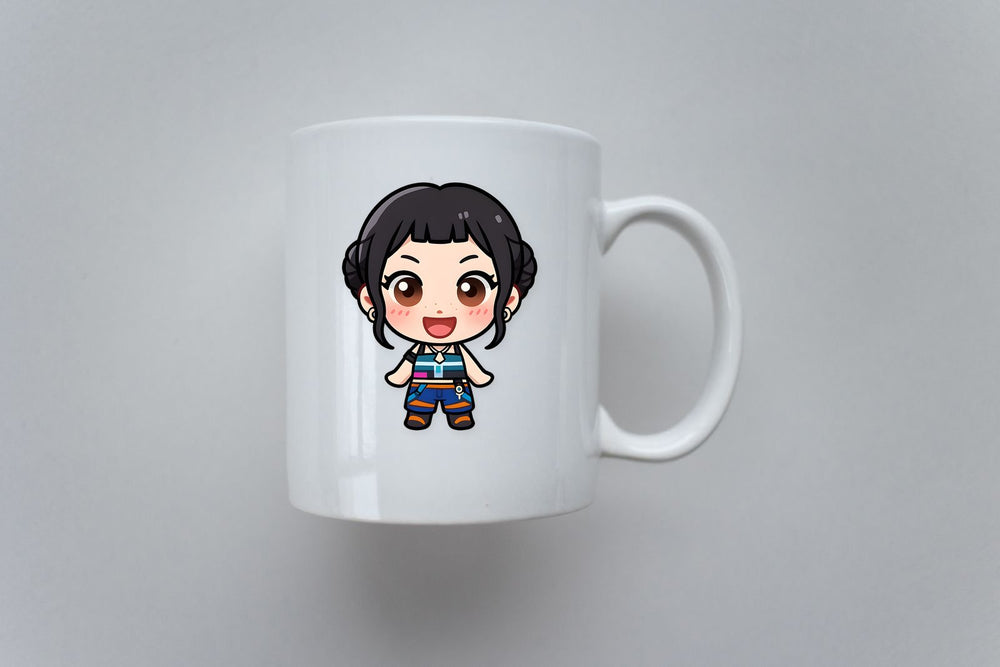 Chibi Zoey Kpop Demon Hunters Sticker