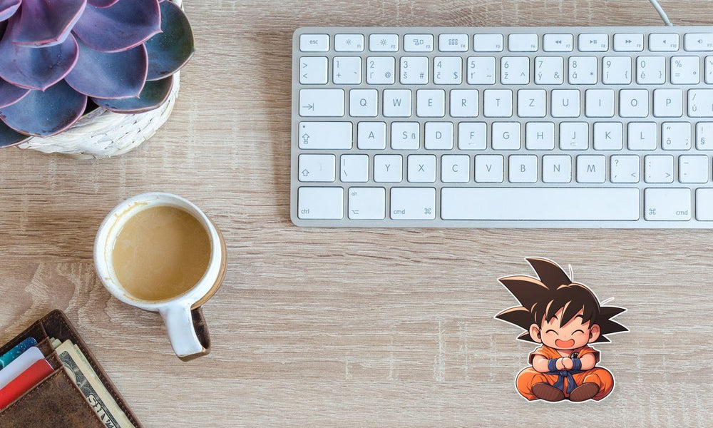 Chibi Goku Smile Sticker