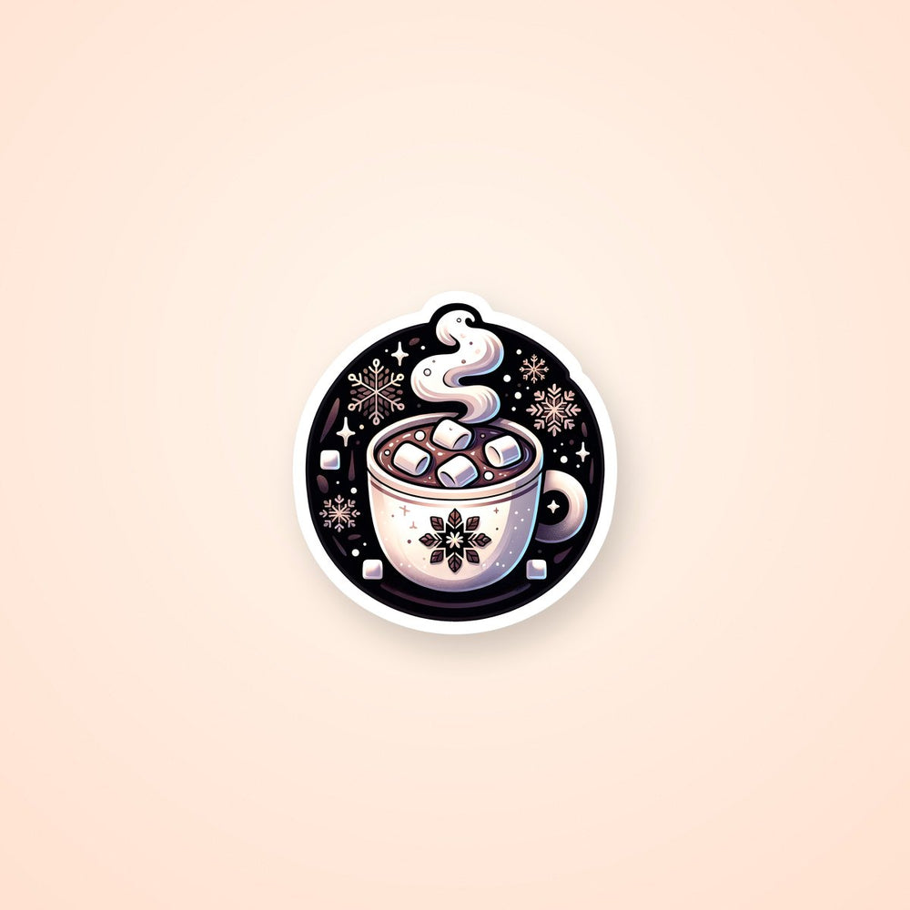 Cocoa with Marshmallow Sticker