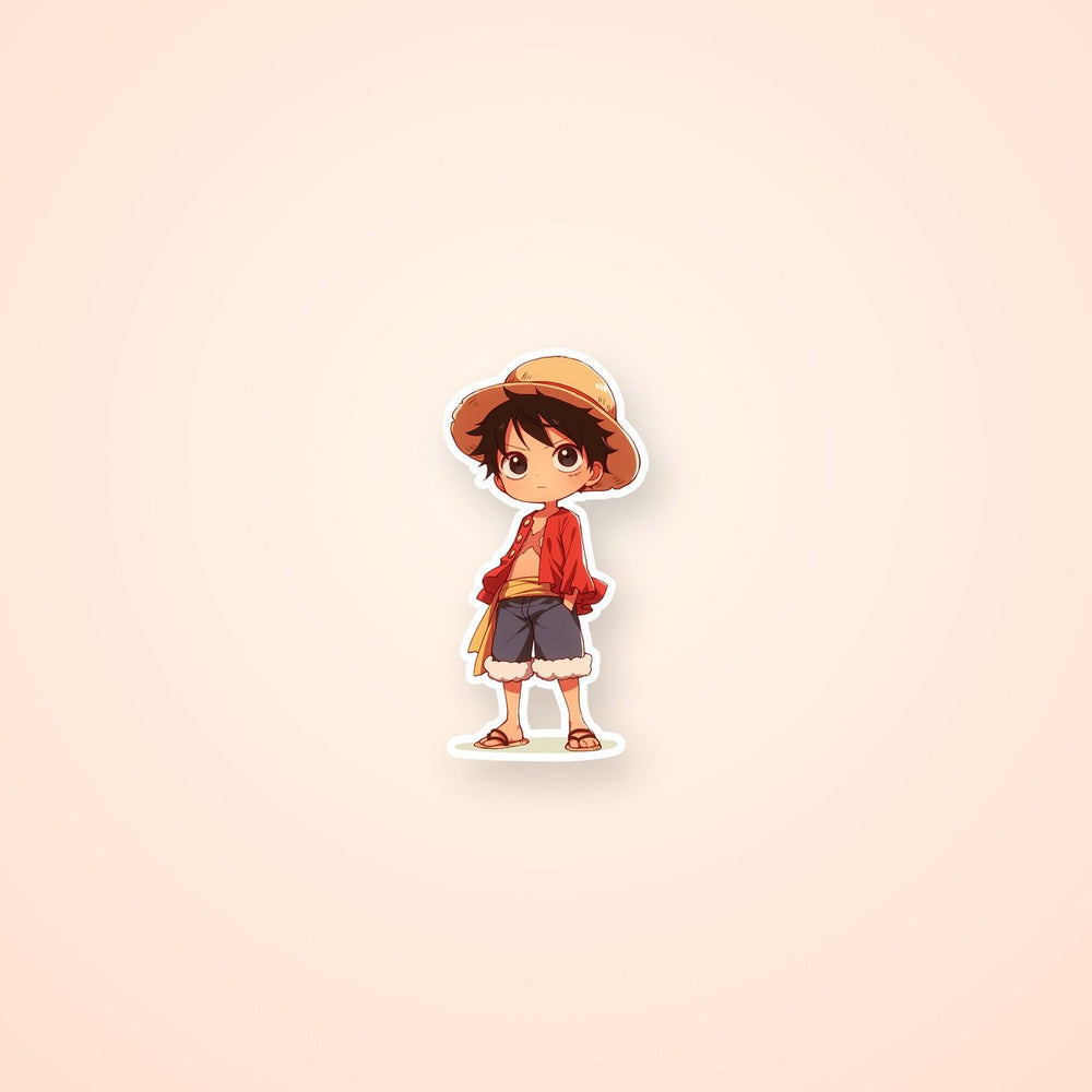 Monkey D Luffy Cute Sticker