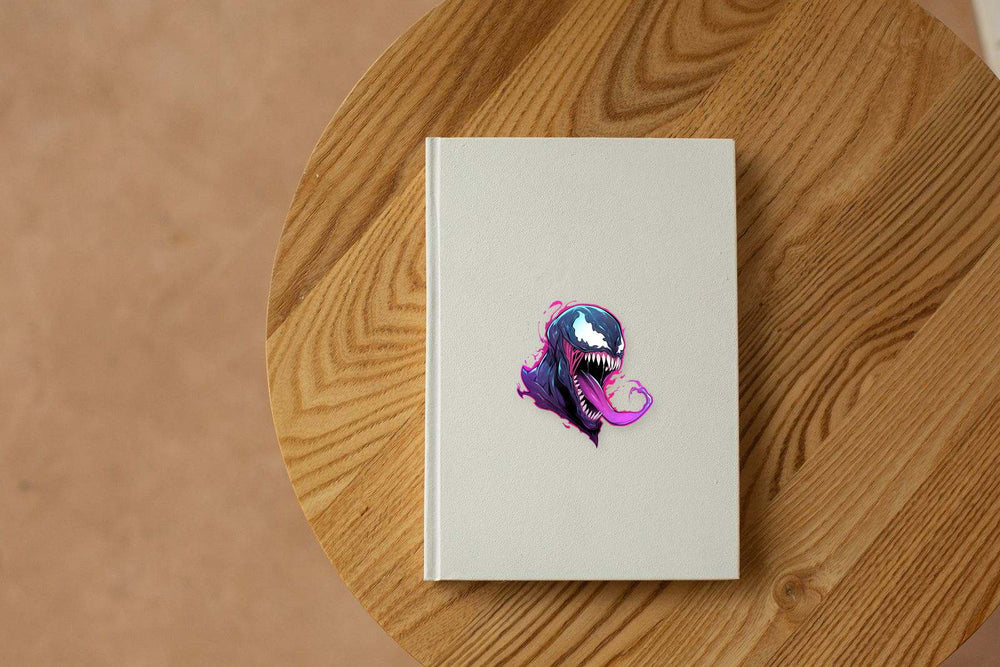 Venom Pink Stroke Sticker