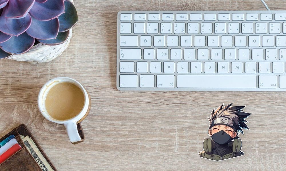 Ninja Kakashi Hatake Smiling Sticker