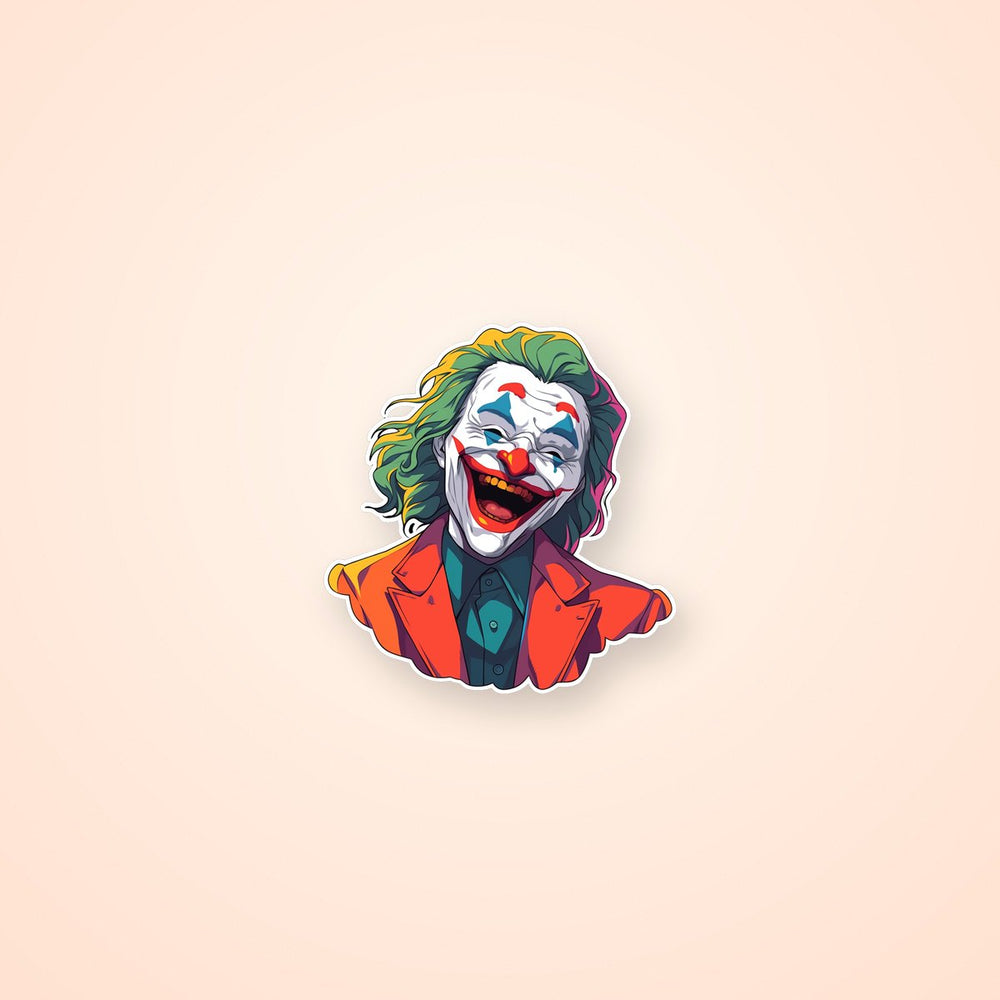 Funny Joker Joaquin Phoenix Sticker